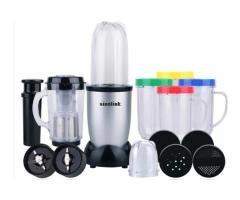 300W Multi-Function Food Processor with Blender and Grinder