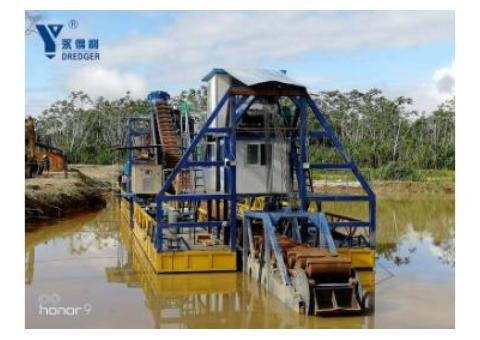 Bucket Chain Gold Dredger