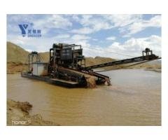 100tph Bucket Chain Gold Dredger