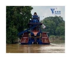 150TPH Bucket Chain Gold Diamond Dredger