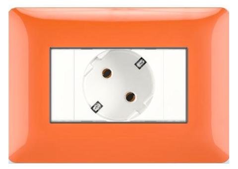 16A 250V Germany Socket – SMEG-Orange-11 - 2/2