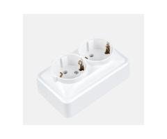 W6010-Double Schuko Socket