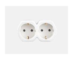 A8009-2 Ways Adaptor With Children Protector, 16A, 250V