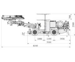 DL1 Production Drilling Rig – Compact & Efficient Small-Drift Mining Solution
