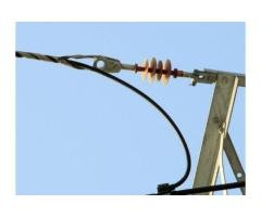 Pre-stranded insulated conductor tension clamp