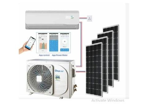 Portable Hybrid Solar AC/DC Air Conditioner | Eco Cooling