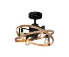 ALJ-4370 Ceiling Fan with Light Kit