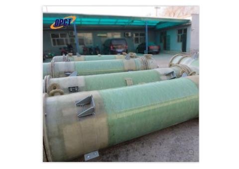 FRP fiberglass material fume gas scrubber tower system