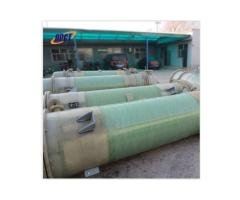 FRP fiberglass material fume gas scrubber tower system