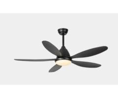 52" DC Motor Ceiling Fan with Remote & LED Light