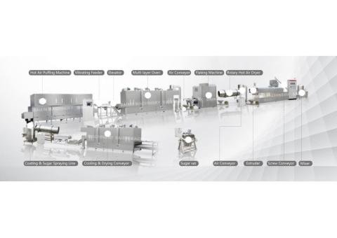 Corn Flakes & Breakfast Cereal Production Line Solution