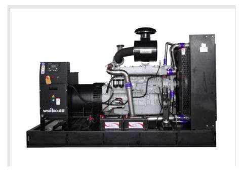 Open-frame generator set
