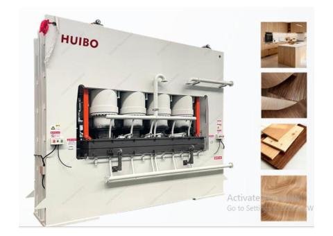 Short-Cycle Hot Press for Engineered Veneer – Efficient and Precise Bonding