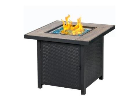 Gas Fire Pit with Fire Glass - 2/2