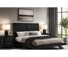 HOBART Queen Bed and 2 Nightstands