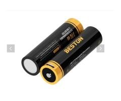 Beston USB 3.7V 21770 Rechargeable Lithium Battery 5000mAh