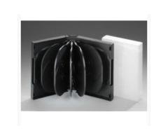 39mm 12-disc clip black DVD case