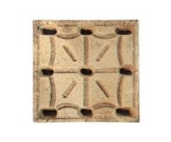  1100×1100×130mm Pressed Wood Pallet – Heavy-Duty Nine-Legged Design