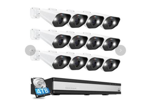 C182 5MP PoE Security Camera System + 4K 16CH PoE NVR + 4TB HDD - 2/2