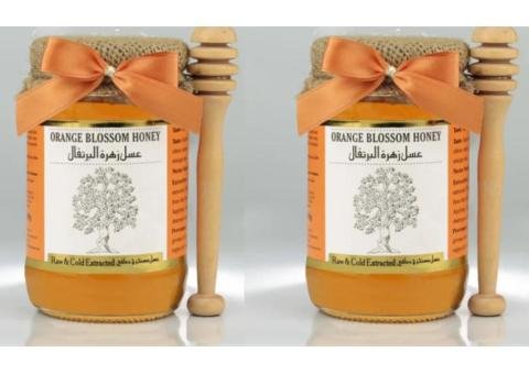 Orange Blossom Honey: 800g Citrus Sweet Natural Duo