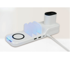 Multi Wireless Charging Station | 5 Ports & 10W Fast Charge