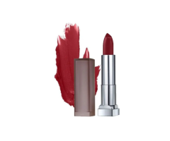 Maybelline Cream Matte Lipstick | Bold Red Sensational Shade