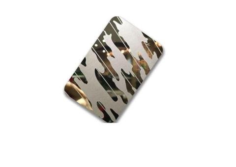 Laser stainless steel sheet