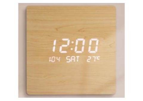 Wood Clock ET5055