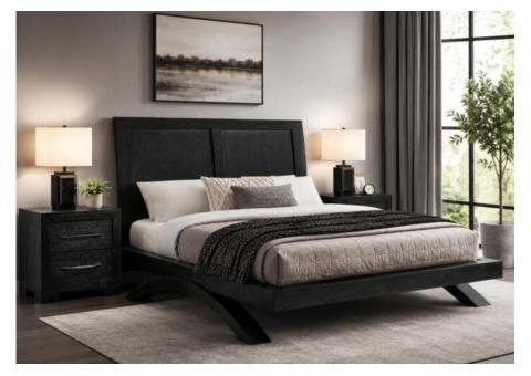 HOBART Queen Bed with 2 Nightstands - 2/2