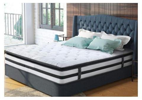 THEMES ElitePlus 13″ Medium Pillow Top Hybrid King Mattress