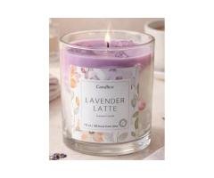 Lavender Latte Scented Candle