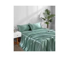 Silk Plain Bed Sheet Set