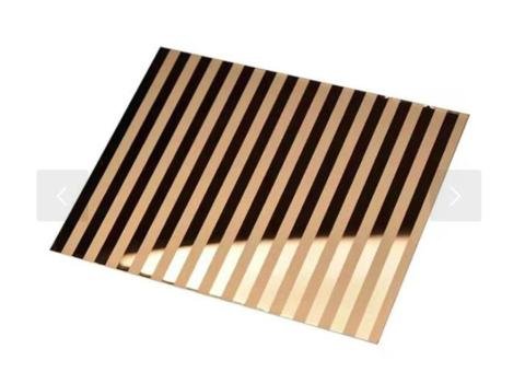 Etched Stainless Steel Sheet