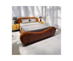 Slide Modern King Size Rust Bed