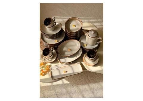 Reactive Cloud Grey Premium Dinner Set - 43 pcs - 2/2