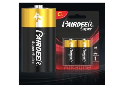 SUPER LR14 AM2 C 1.5V Alkaline Battery - 2/2