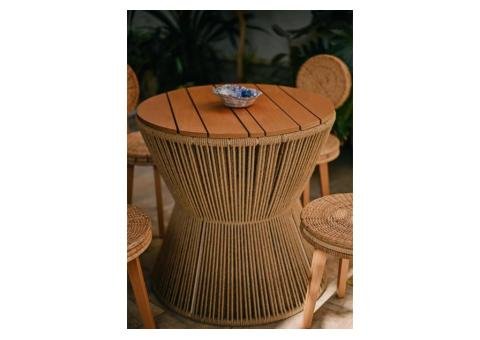 Jute Joy Dining Table - 2/2
