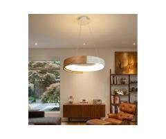 Graceful Woodgrain Pendant