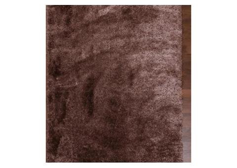 Dark Brown Shaggy Rug