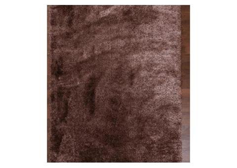 Dark Brown Shaggy Rug - 2/2