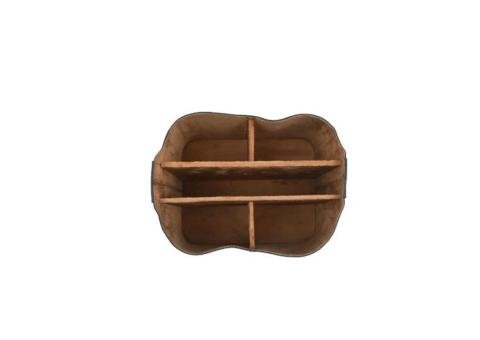Luxury Handmade Genuine Leather Desk Organizer – Premium Office Storage