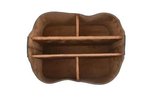 Luxury Handmade Genuine Leather Desk Organizer – Premium Office Storage - 2/2