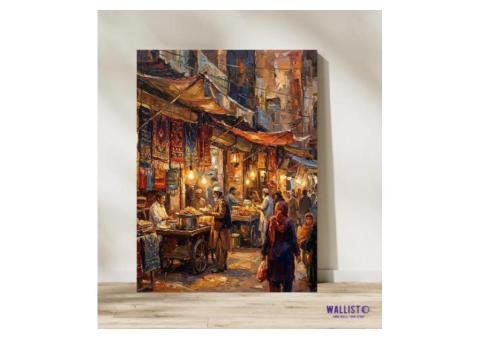 Shaam Bazaar Ki – Breathtaking Canvas Wall Art Ideas