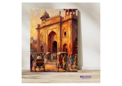 Through the Walled City Path – Inspiring Canvas Picks