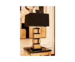 Luxury Table Lamps – Golden Blocks Modern Elegance