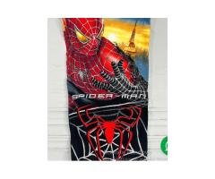 Fun Spiderman Kids Printed Towels – 100% Cotton
