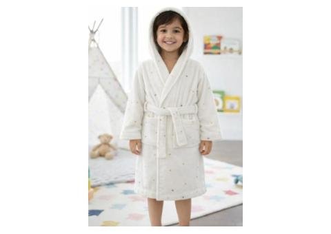 Cozy Kids Hooded Bathrobes