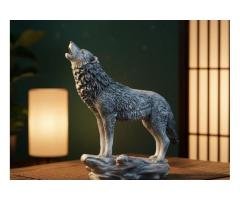 Royal Howling Wolf - Glacial Silver Collection