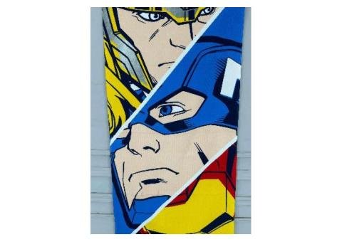 Superhero Kids Printed Towels