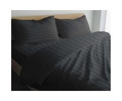 Black Satin Bedsheet Sets – Luxury King Bedding
